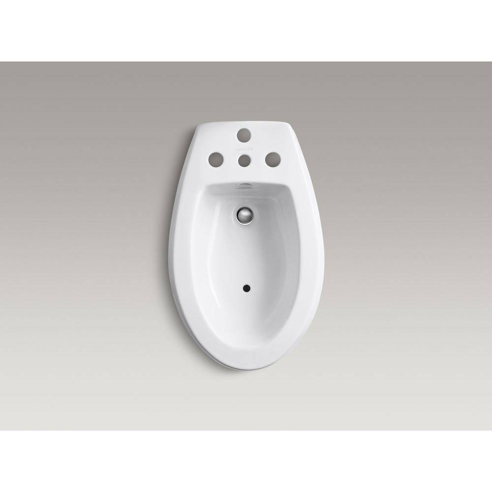 KOHLER San Tropez Elongated Bidet in White K-4854-0