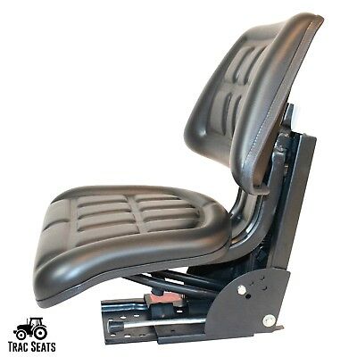 Black Trac Seats Tractor Suspension Seat Fits John Deere 2280