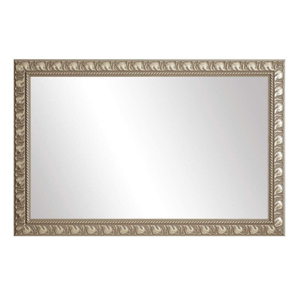 Hillsborough Nickel Framed Wall Mirror