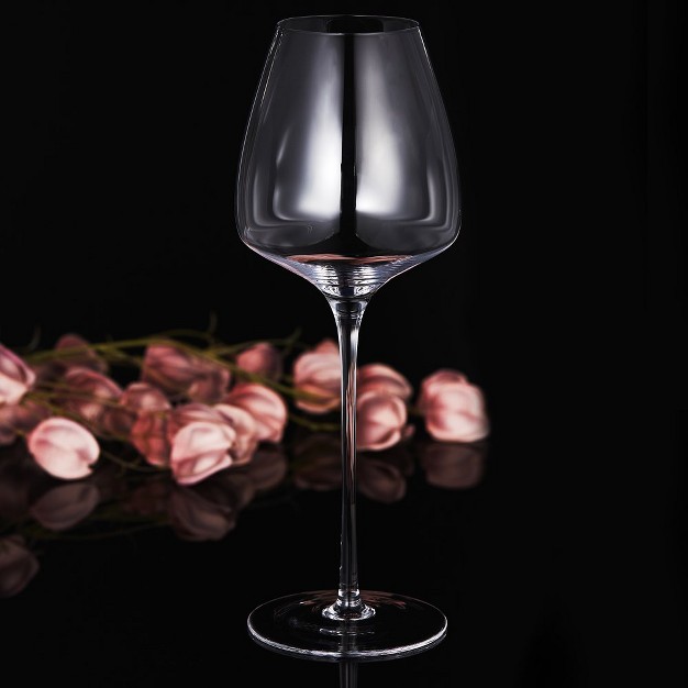 Berkware Premium Long Stem Wine Glasses 12 Oz