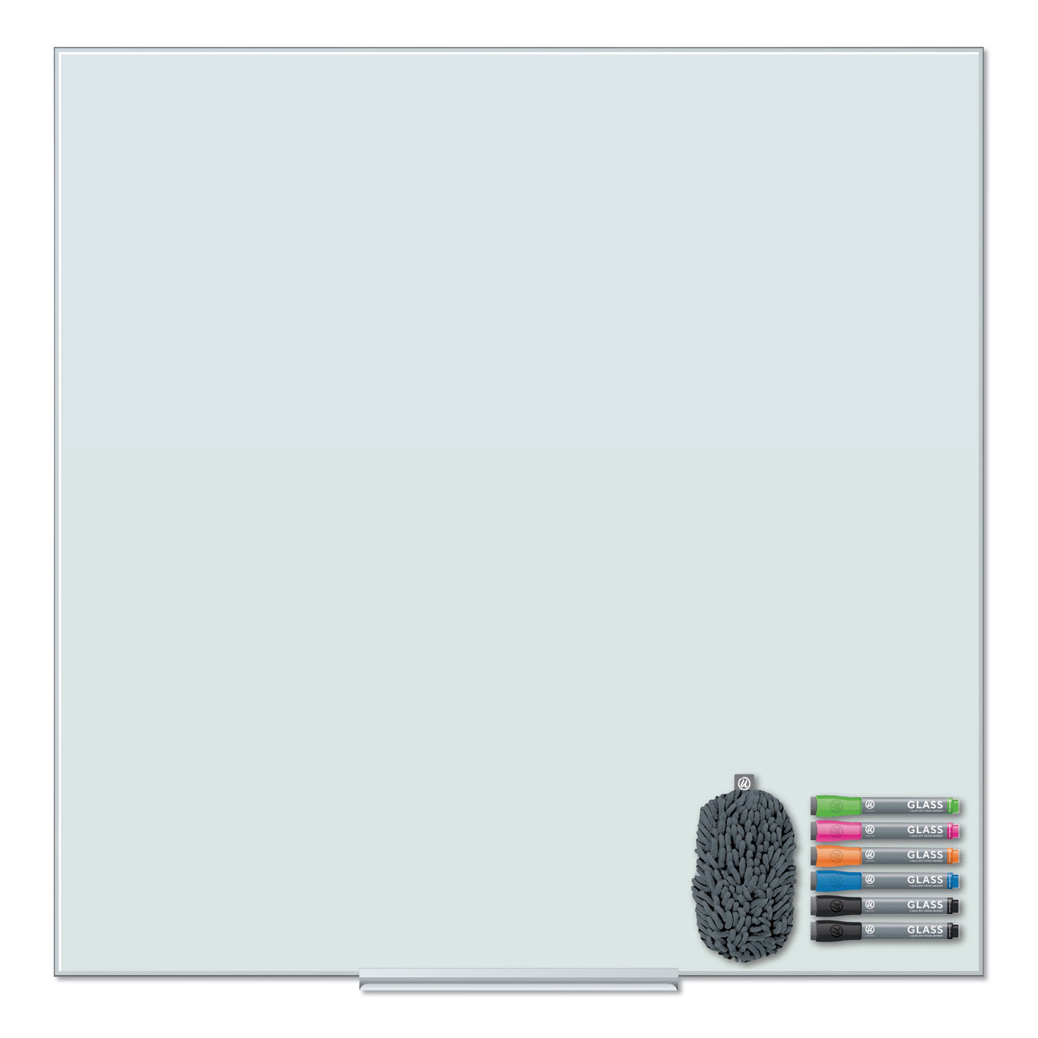 Floating Glass Dry Erase Board by U Brands UBR3976U0001