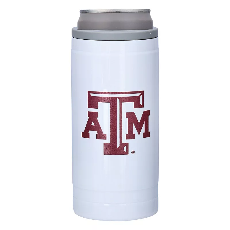 Texas AandM Aggies 12oz. Letterman Slim Can Cooler