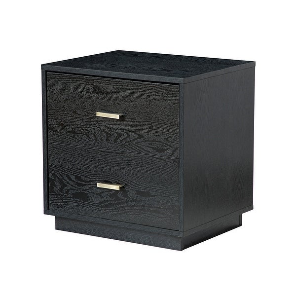 Mauer 2-Drawer End table with Storage by HULALA HOME