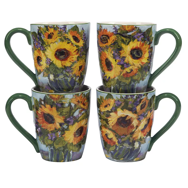 Certified International Sunflower Bouquet 16-pc. Dinnerware Set