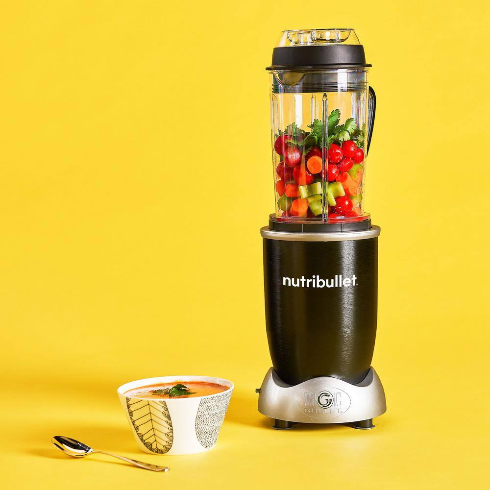 NutriBullet Rx 30 oz. Single Speed Black Blender with 1 Liter Pitcher N17-1001