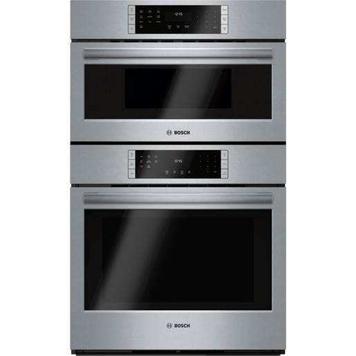 Bosch 30-inch, 6.2 cu. ft. Built-in Combination Wall Oven with SpeedChef™ Programs HBL8753UC