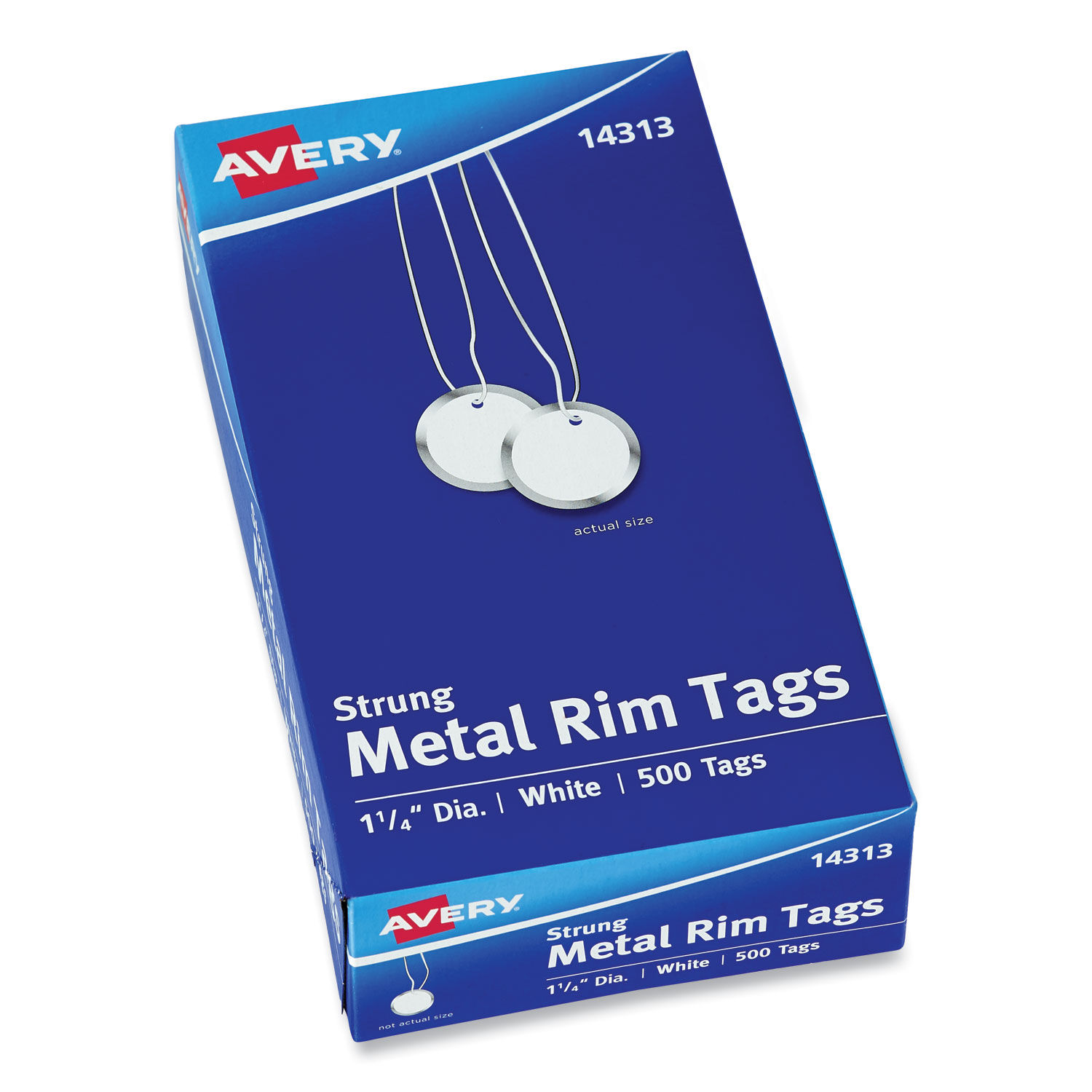 Heavyweight Stock Metal Rim Tags by Averyandreg; AVE14313