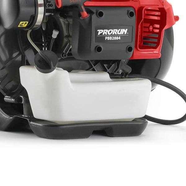 PRORUN 76cc 1020 CFM 240 MPH 2-Cycle Gas-Powered Backpack Leaf Blower PBB2884