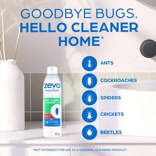 ZEVO 10 oz. Ant Roach and Spider Insect Killer Aerosol Spray 081813501752