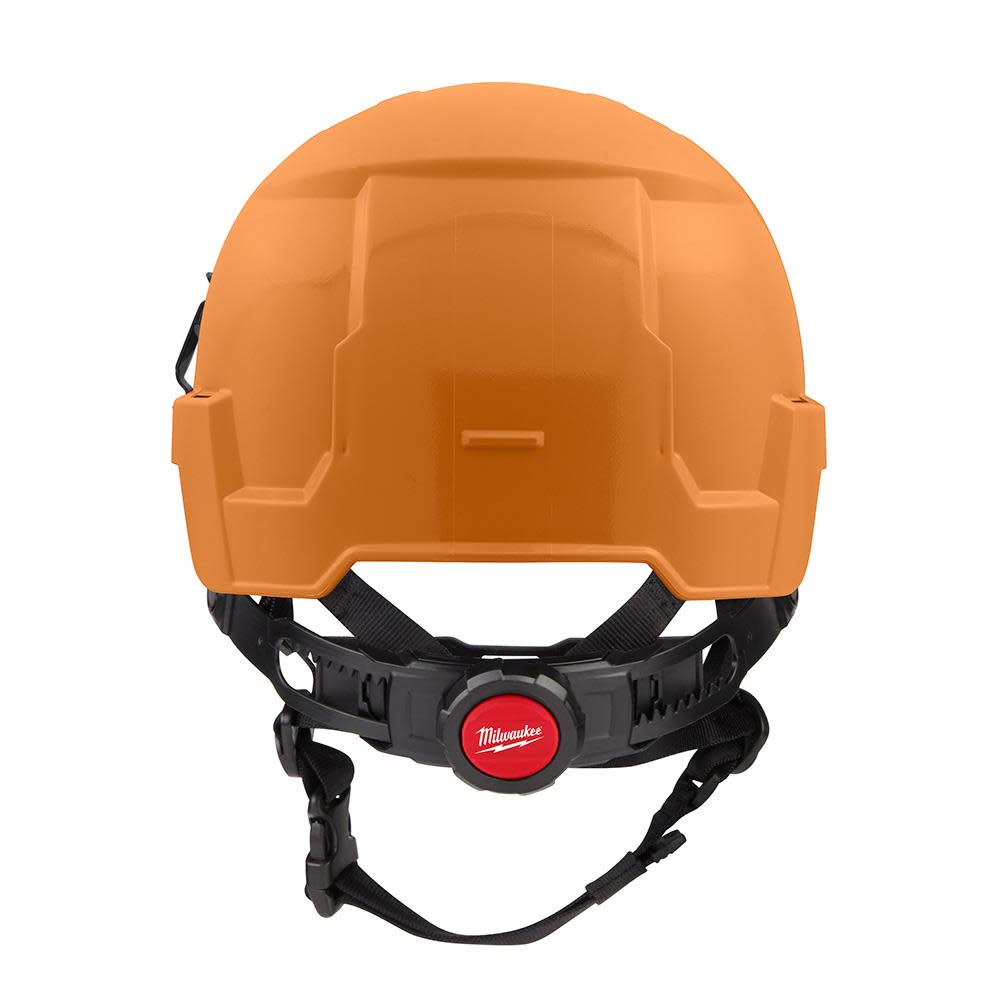 Milwaukee Orange Helmet with BOLT Class E