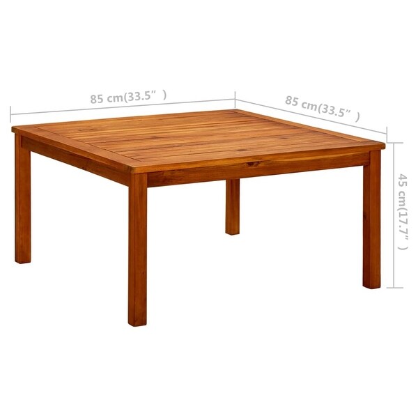 vidaXL Patio Coffee Table 33.4