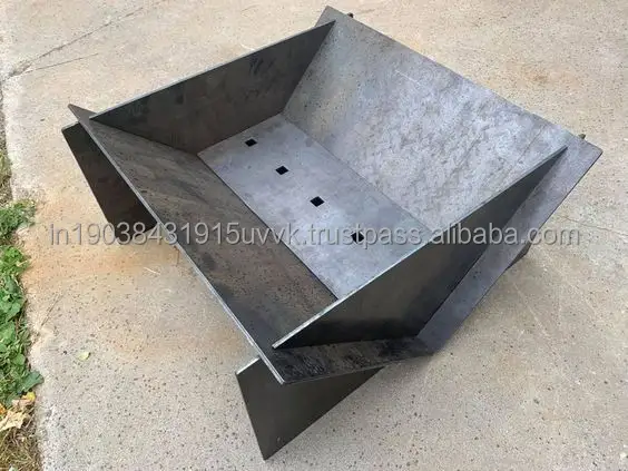 Black Color Coated New Elegant Fire Pit Made In India BBQ Grill High Demanded BBQ Grill Fire Pit New Design By Amaz Exports