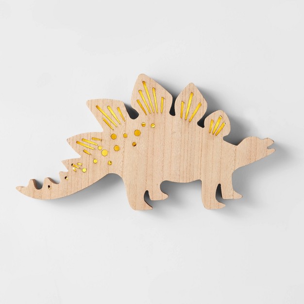 Dinosaur Wood Lit Kids x27 Wall Decor