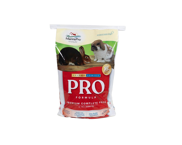 Manna Pro Select Series Pro Formula Rabbit Feed， 50 lb. Bag