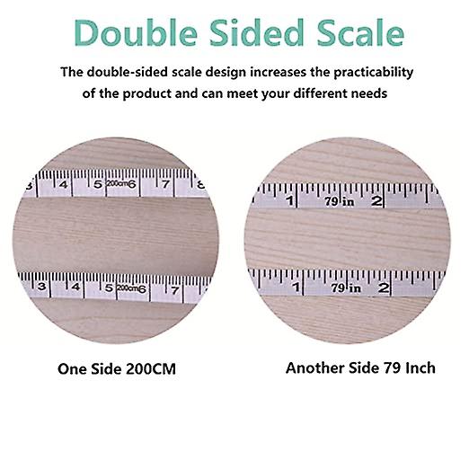 Tape Measure，3 Pack Soft Sewing Tape Measure For Body Measuring， 79 Inchs Mini Measurement Tape，premium Retractable Fabric And Cloth Tape Measure， Han