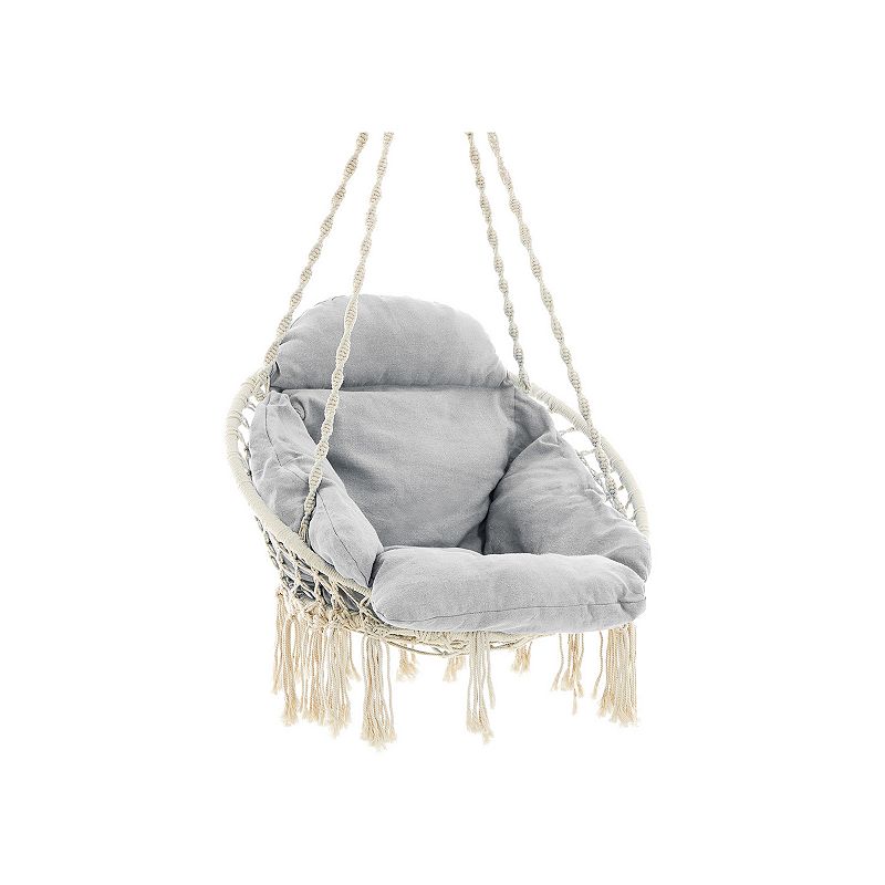 Cloud Hanging Chair With Thick Cushion