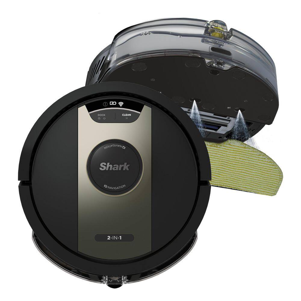 Shark IQ 2-in-1 Robot Vacuum  Mop with Sonic Mopping RV2410WD