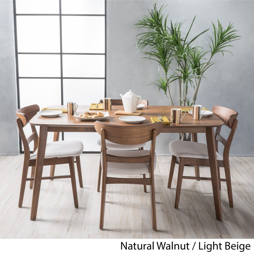 Bryner Mid Century Modern 5 Piece Dining Set by Christopher Knight Home