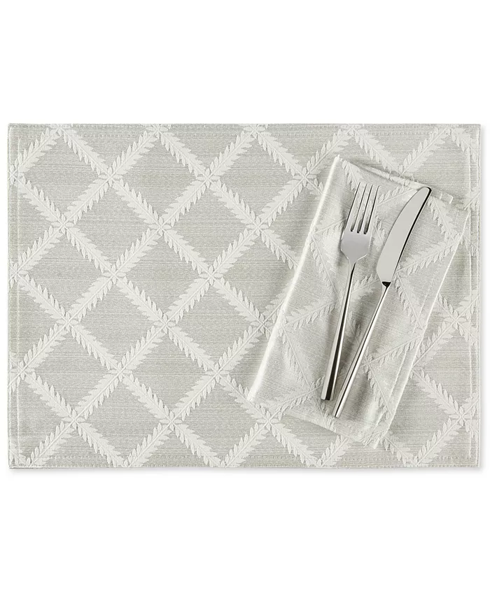 Lenox Laurel Leaf Set 4 Napkins 19 x 19