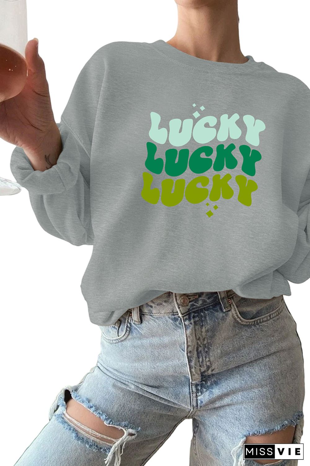 St Patrick's Day Shirt,Shamrock Sweatshirt Wholesale