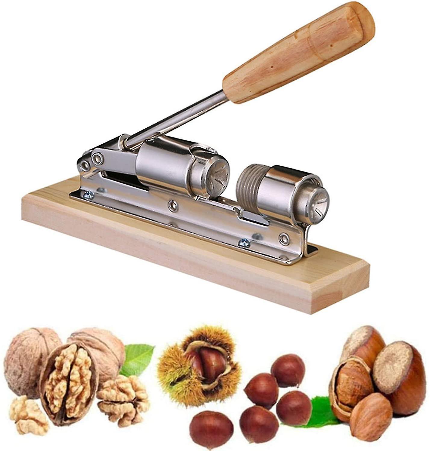 Manual Nutcracker，nut Crackers Stainless Walnut Tongs Chestnut Tongs Nutcracker Tongs Kitchen Nut