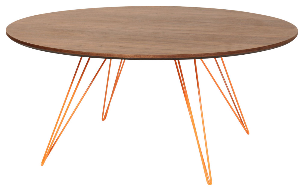 Williams Round Coffee Table   Midcentury   Coffee Tables   by HedgeApple  Houzz