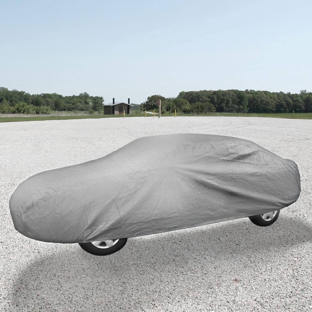 FH Group 225 in. x 80 in. x 47 in. XX-LARGE Non-Woven Water Resistant Exterior Car Cover DMC502-XXL