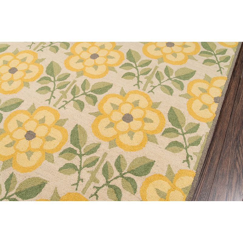 Momeni Newport Garden Floral Wool Rug