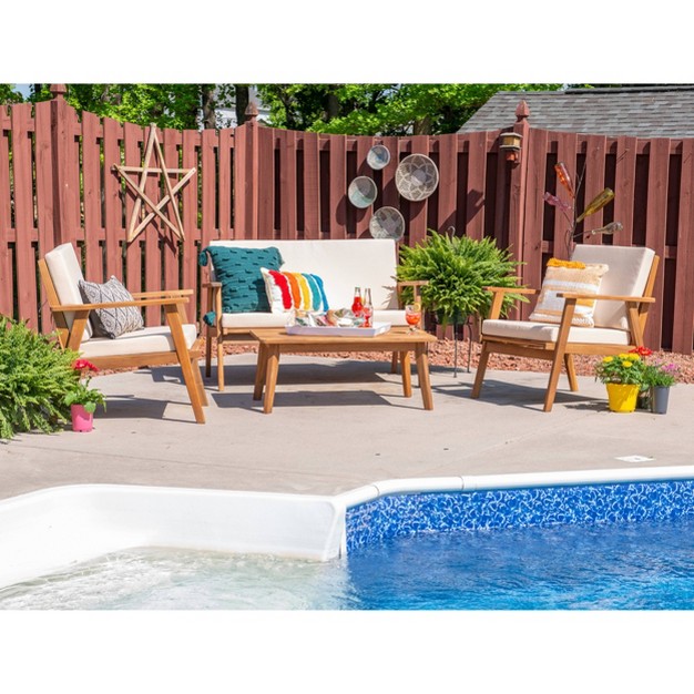 Cole Outdoor Chat Set Linon