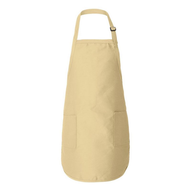 Q-tees Full-length Apron With Pockets