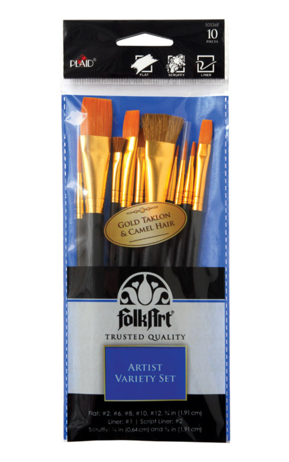 BRUSH ART VARIETY 10PK