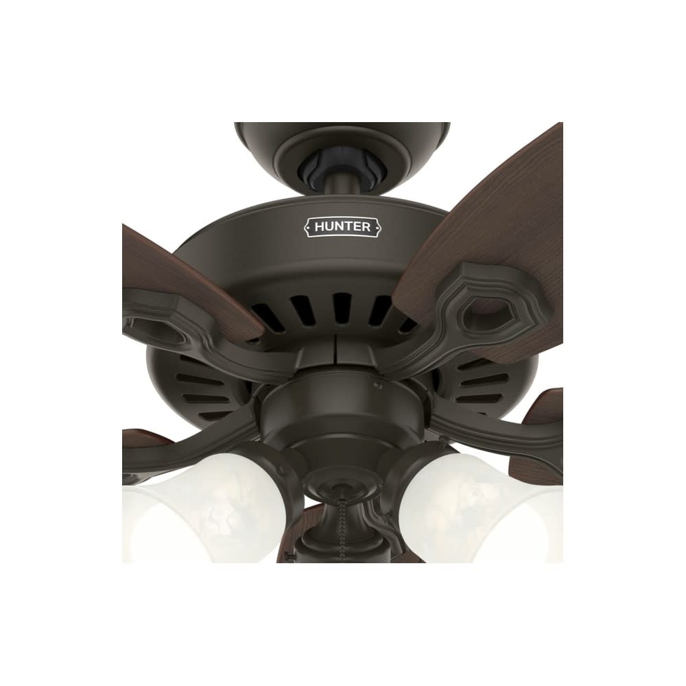 Hunter Builder Ceiling Fan 42 New Bronze Brazilian Cherry ;