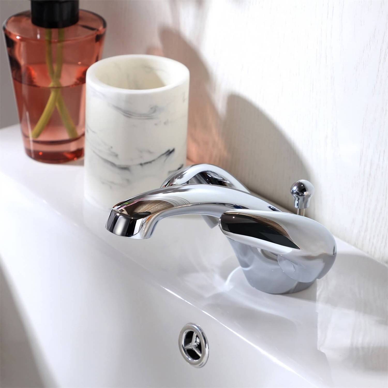 Lodore Mono Basin Mixer Tap Chrome