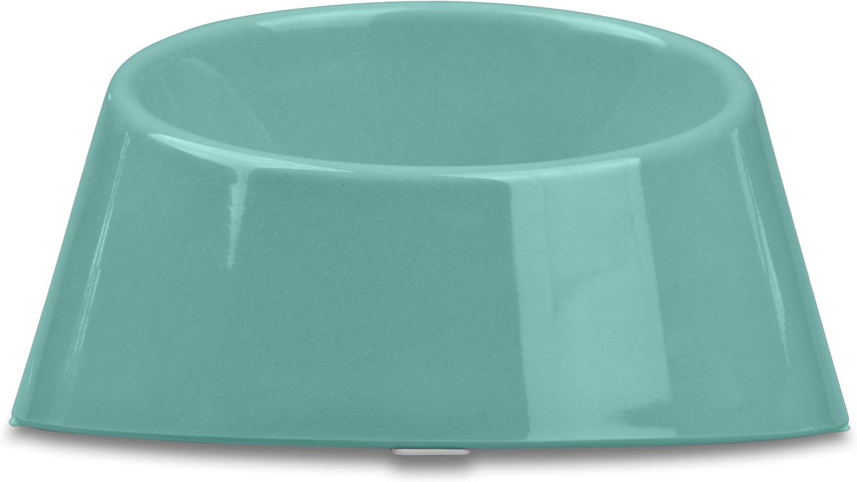 Van Ness Ecoware Raised Cat Bowl， Cool Grey， Small