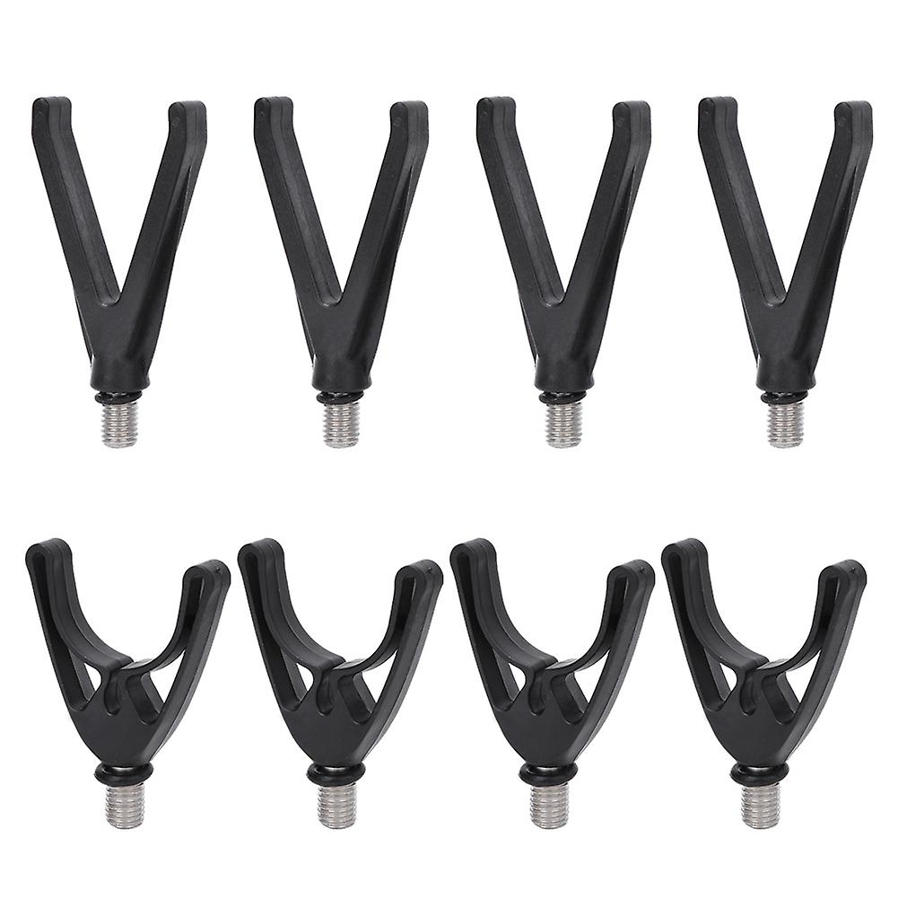 8pcs Plastic Durable Flexible Fishing Rod Alarm Holder Head Fish Pole Bracket Tool Accessory