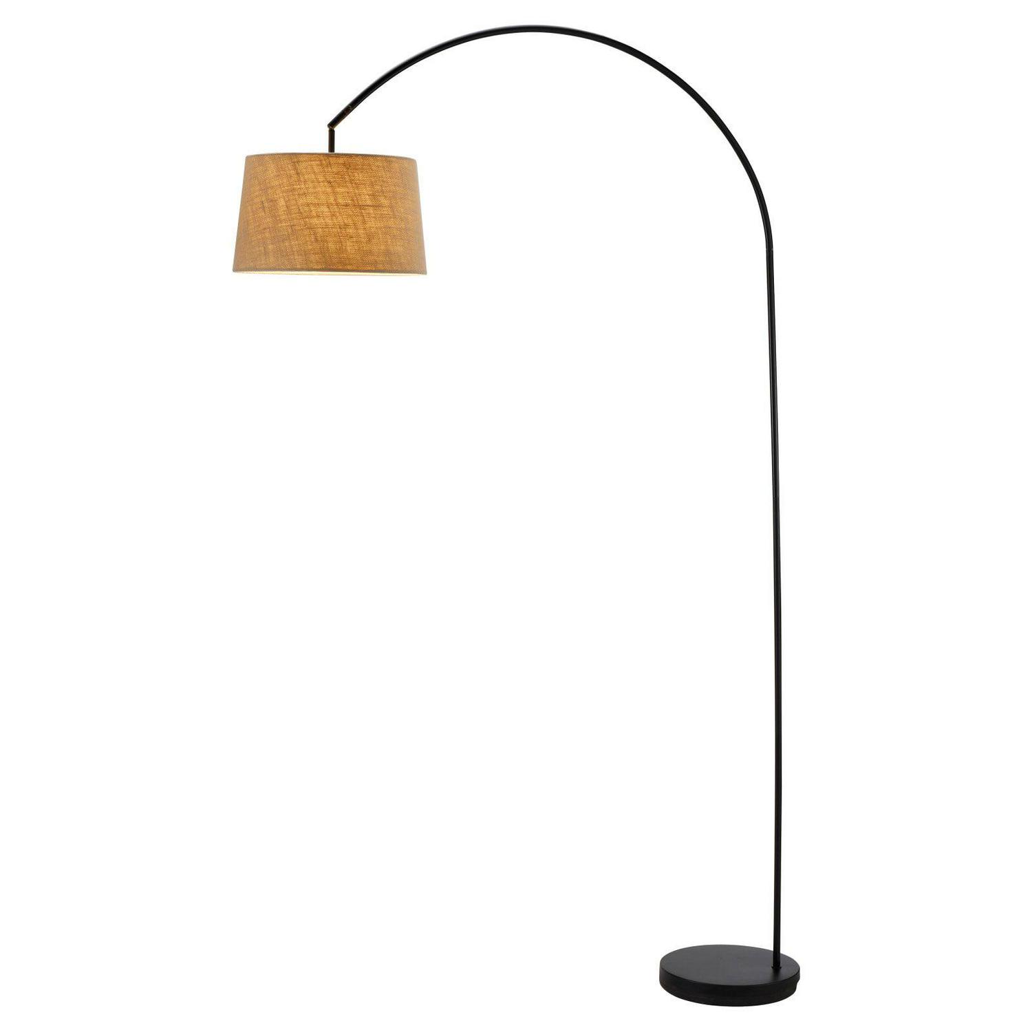 Adesso Goliath Arc Lamp， Matte Black