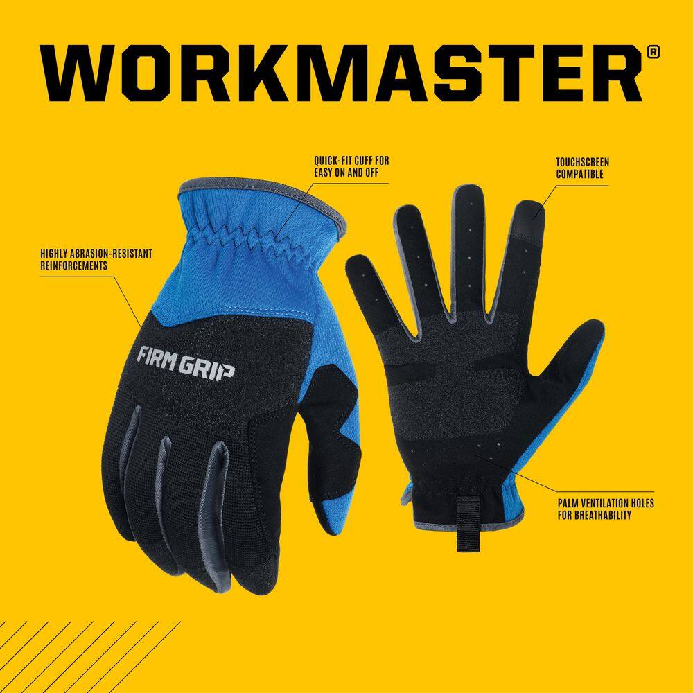 FIRM GRIP X-Large Workmaster Work Gloves 63848-06