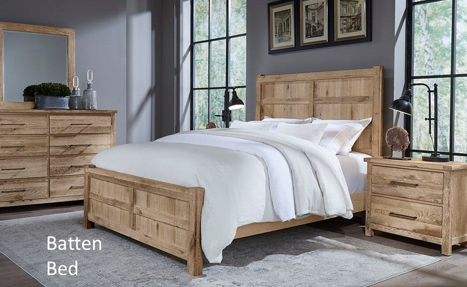 Dovetail Sunbleached King or Queen bed