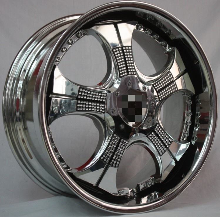 Chrome Sliver Aftermarket oy Rims  20/22/24 inch Passenger Car Wheels