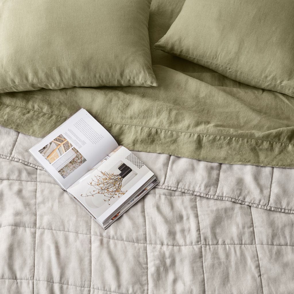 Stonewashed Linen Quilt