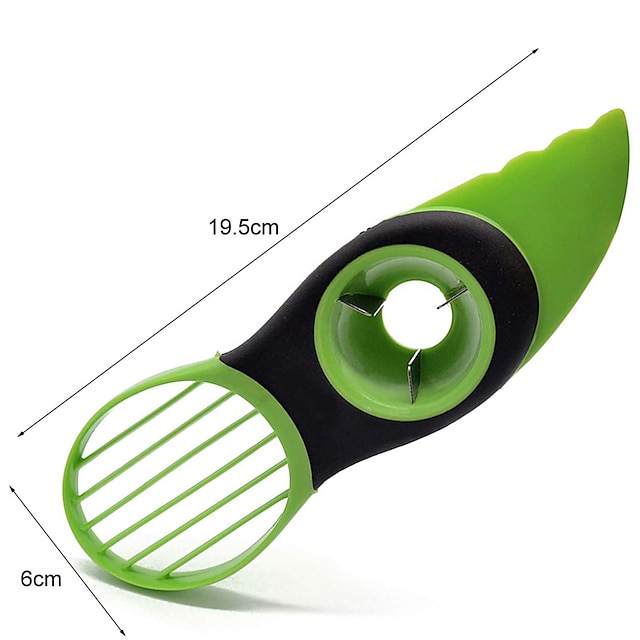 Three-In-One Avocado Knife Multi-Purpose Avocado Slicer