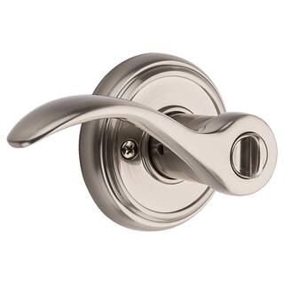 Baldwin Prestige Tobin Satin Nickel Universal BedBath Door Handle 353TBL RDB 15