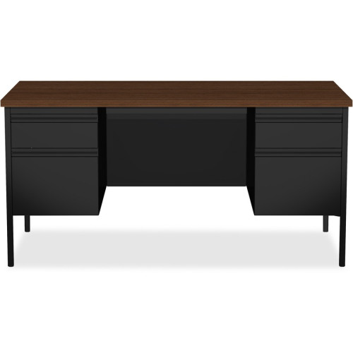 Lorell Fortress Series Double-Pedestal Desk (60927)