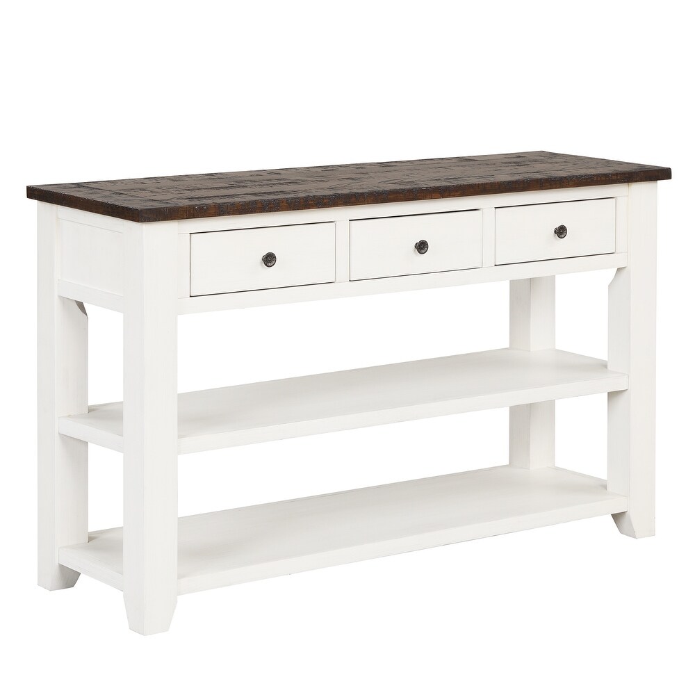 Console Table with 3 Drawers