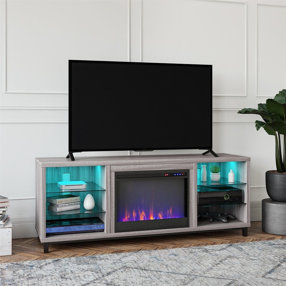 Avenue Greene Westwood Fireplace TV Stand TVs up to 70 Inches Wide