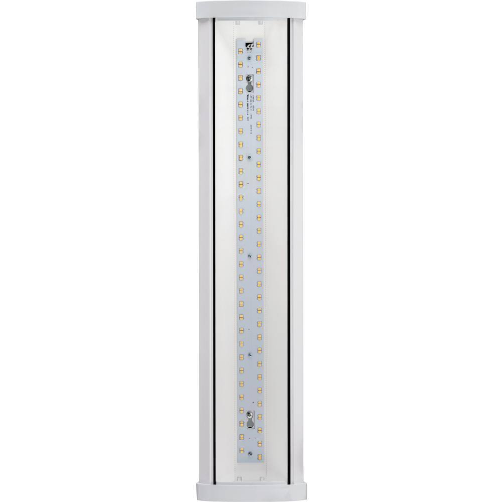 Lithonia Lighting Contractor Select 4 ft. 40-Watt 400050006000 Lumens Integrated LED Dimmable White Wraparound Light Fixture 4000K FML4W 48 ALO6 SEF 840 MVOLT