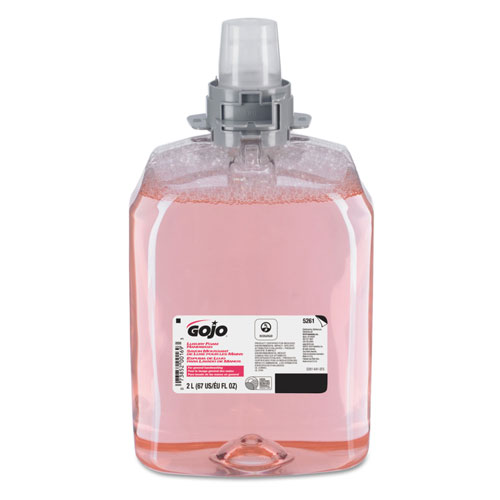 Gojo FMX-20andtrade; Foaming Cranberry Soap Dispenser Refill | 2000 mL， Case of 2 | 526102GOJ