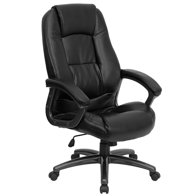 Flash Furniture Jules High Back LeatherSoft Executive Swivel Office Chair