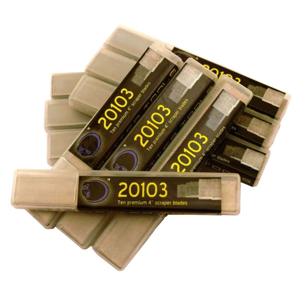 Better Tools 20103 Premium 4in Scraper Blade (100-Box)