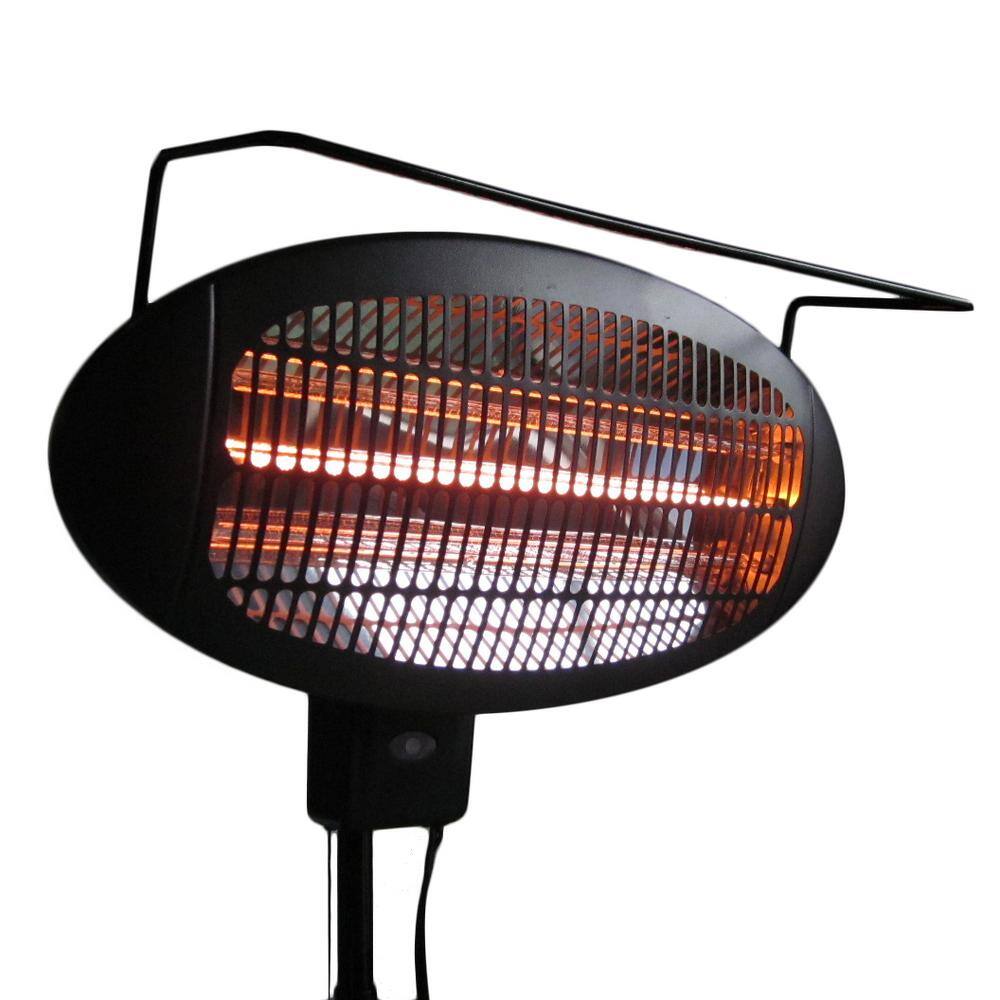 1500-watt Free Standing Infrared Electric Patio Heater HIL-1500DI